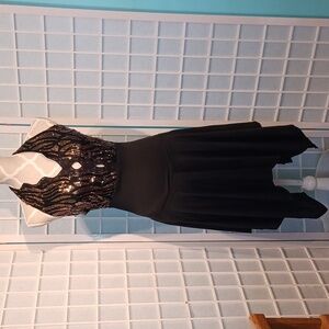 S Gold Black Sequin Dress - Quiro 5659